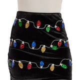 Sequin Tangle Wrangler Skirt
