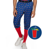 Men's Bloody Mary Golf Knickers with Red Golf Socks