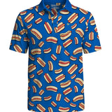 Men's Hot Dog Golf Polo