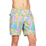 Retro Ride Stretch Swim Trunks - 7.5" Inseam