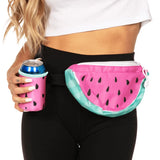 Watermelon 3D Fanny Pack with Drink Holder