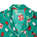 Women's Holly Jolly Lapel Pajama Set