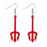 Devil Pitchfork Earrings