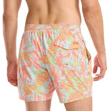 Leaf Luster Stretch Swim Trunks - 6" Inseam