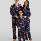 Boy's Rudolph Lapel Pajama Set