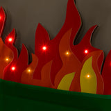 Men's Dumpster Fire Light Up Costume