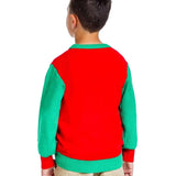 Boy's / Girl's Cat in Wreath Ugly Christmas Sweater