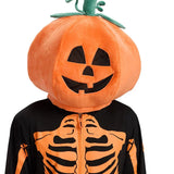 Men's Pumpkin Head Skeleton Costume