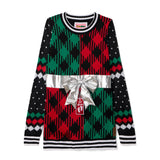 Women's Best Gift Ever Maternity Bow Christmas Sweater