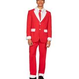 Men's Furry Santa Blazer with Tie