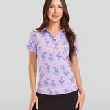 Women's Flamingo Fiasco Short-Sleeve Golf Polo