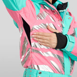 Women's Electric Zebra Snow Suit