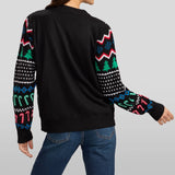 Women's Fair Isle Rudolph Light Up Christmas Cardigan Sweater