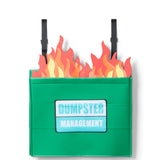 Men's Dumpster Fire Light Up Costume