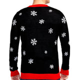 Men's Leaky Roof Light Up Ugly Christmas Sweater