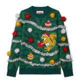 Women's Squirrelin' Around Ugly Christmas Sweater