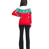 Women's Feliz Navidad Tassel Ugly Christmas Sweater