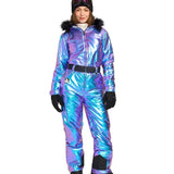 Women's Iridescent Iris Snow Suit