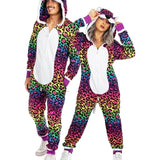 Matching Retro Leopard Couples Costumes