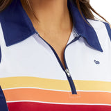 Women's Slice of Sunset Golf Polo