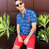 Men's Prehistoric Party Hawaiian Shirt