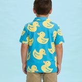 Toddler Boy's Duckin' Around Golf Polo