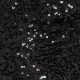 Black Sequin High Waisted Leggings