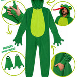 Men’s Pop-Out Tongue Frog Costume