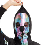 Women's Iridescent Skeleton Costume