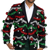 Men's Midnight Garland Light Up Blazer