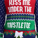 Men's Kiss Under the Mistletoe Ugly Christmas Sweater