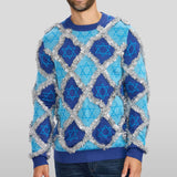 Men's Hanukkah Tinsel Sweater