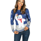 Women's Romantic Bumble Ugly Christmas Sweater
