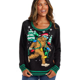 Women's Lit Legend Light Up Ugly Christmas Sweater