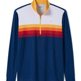 Men's Slice of Sunset Golf Quarter Zip Pullover