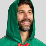 Men's Festive Fireplace Light Up Jumpsuit