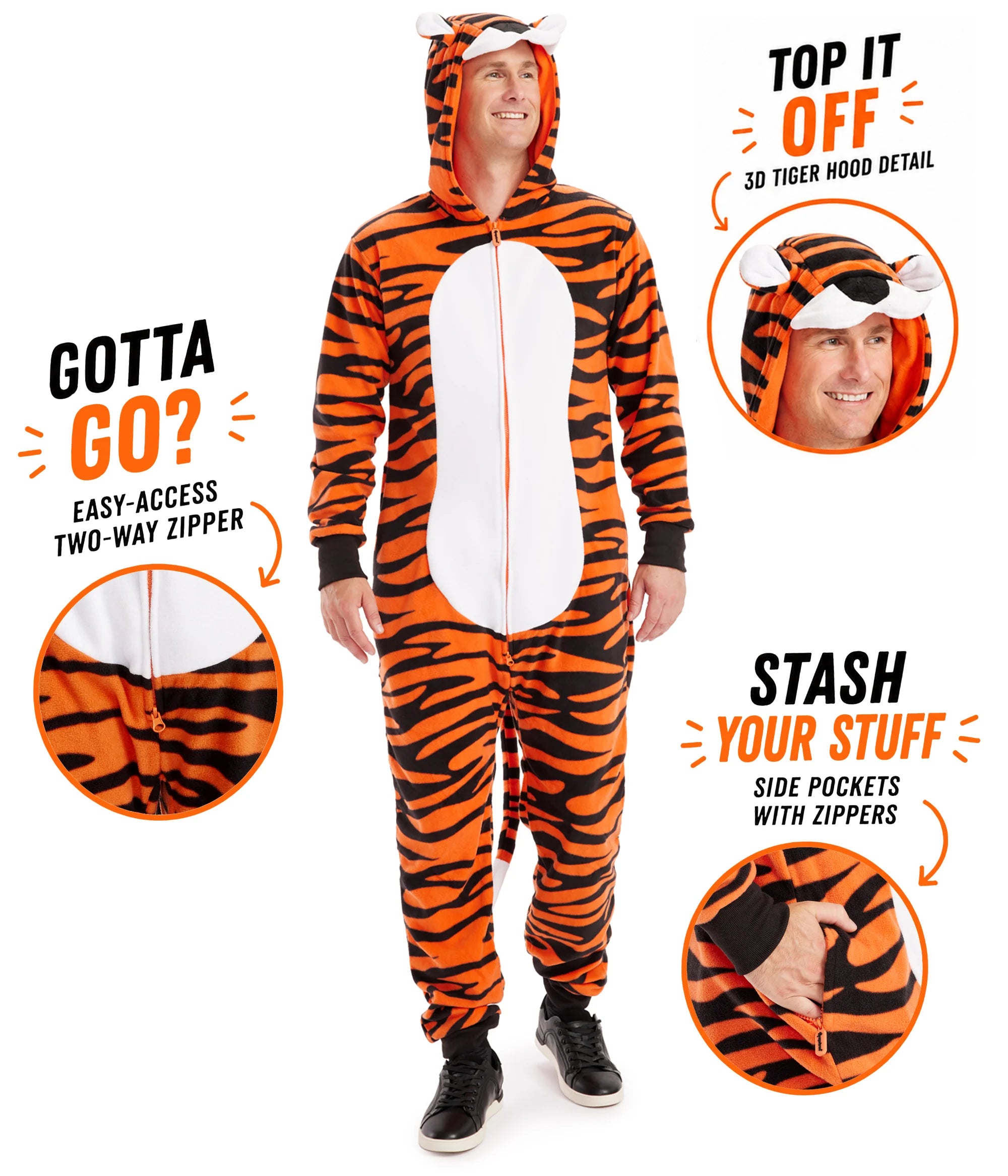 Men's Tiger Costume