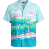 Men's 8-Bit Paradise Cabana Shirt