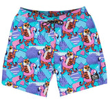 Cool Cats Stretch Swim Trunks - 7.5" Inseam