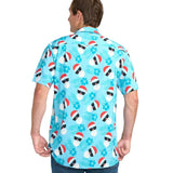 Men's Shady Santa Button Down Shirt