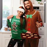 Men's Gingerbread Man Jumpsuit