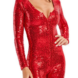 Sequin Devil Costume