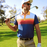 Men's Slice of Sunset Golf Polo