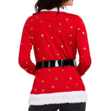 Women's Mrs. Claus Cardigan Sweater