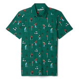 Men's Pixel Par Golf Polo