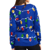 Women's Christmas Lights Ugly Christmas Sweater