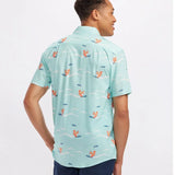 Men's Squirrel On Water Skis Hawaiian Shirt