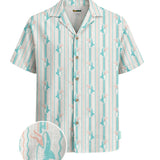 Men's Shark Snack Linen Cabana Shirt