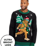 Men's Lit Legend Light Up Ugly Christmas Sweater