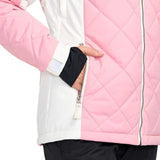 Women's Powder Pink Snow Jacket